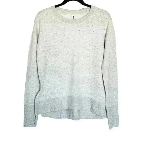 Athleta Coaster Luxe Fog Gray Heather Sweatshirt Women’s Size XXS - Picture 4 of 9